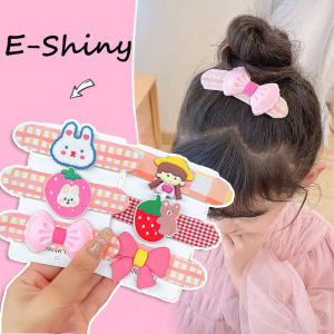 3pcs Cute Magic Hairline Stickers for Girls Childrens Summer Hair Tidying Up Accessories