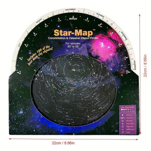 Star Map Locator 5-20°N Latitude Adjustable for Tropical Astronomy Observation Telescope Tool