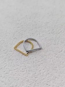 Stackable Ring Wave-Style Stainless-Steel Ring Format For daily styling events and gifting Stackable Ring styling detail for daily styling events and gifting and Photo Sessions