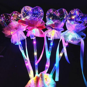 Gratis Semua - Mainan Anak / Mainan Tongkar Sihir / LED Tongkat Peri Magic Dengan Lampu Cantik / Tongkat Peri Magic Tangkai LED