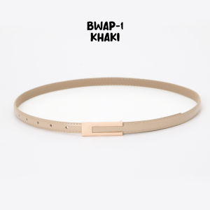 Ikat Pinggang Wanita Korea Belt Sabuk Kulit Desain Simple Fashion Style Casual Trendy Import