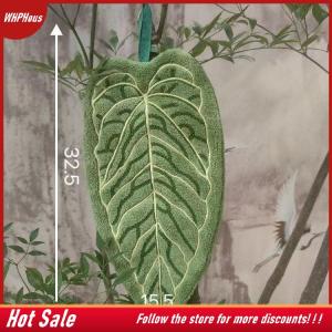 【COD】🔥🔥🔥 Leaf Wipe Hand Towel Coral Fluff Towel Kitchen Cleaning Household Soft Absorbent Creative Hanging Bathroom Hand Towel