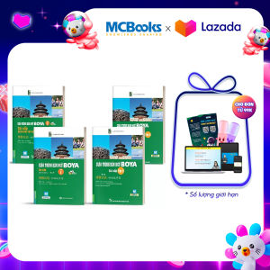 Combo Giáo Trình Hán Ngữ Boya Sơ Cấp - Học Kèm App Online