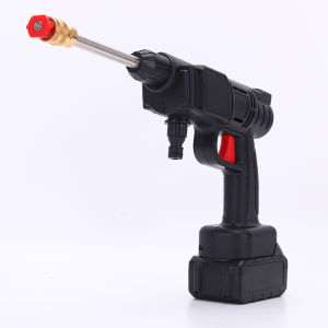 Máy rửa xe dùng pin mini Máy xịt rửa tăng áp