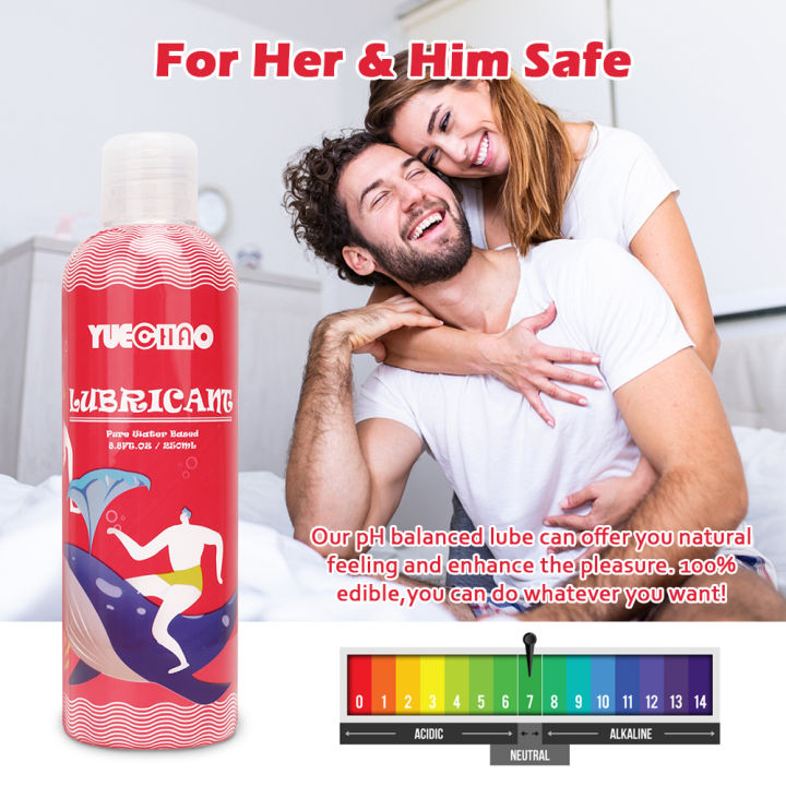 250ML Sex Lubricant Water Based Lube Natural Lubrican