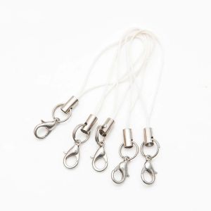 DFVDS สายรัด 20 ชิ้น สากล พวงกุญแจ พวงกุญแจ เครื่องประดับเครื่องประดับ สำหรับผู้หญิง วัสดุทำมือ ต่อต้านการสูญหาย สายคล้องโทรศัพท์มือถือ โทรศัพท์มือถือ การทำเครื่องประดับ เชือกแขวน