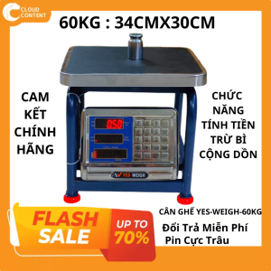 Cân điện tử ghế ngồi TVS-60kg/20g bàn cân bắt cố định bảo hành 24 tháng