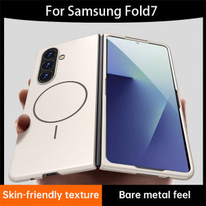 Siêu mỏng không khung MagSafe Ốp điện thoại cho Samsung Galaxy Z gấp 7 6 5 4 Z fold4 Z fold5 Z fold6 Z fold7 không dây sạc Bìa vỏ