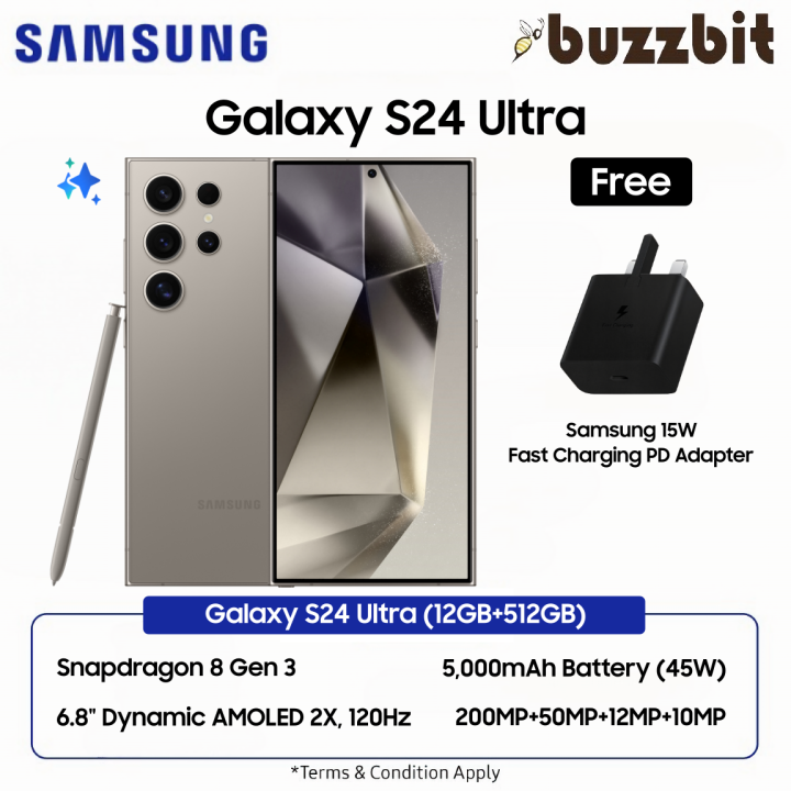 【12GB + 512GB】 Samsung Galaxy S25 Ultra | S24 Ultra With Fast Charging ...