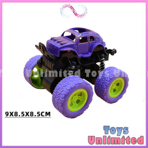 [Car Toys] 4 Wheels Monster Truck Kids Toys Truck Toy Vehicle Collection Push Pull Car Gift for Baby Boy Present for Baby Girl