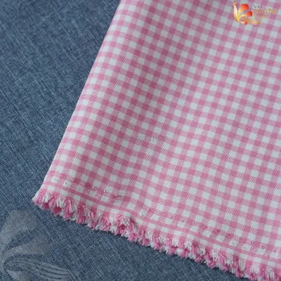 Vải kate fos Phượng Thúy caro 3li dày dặn dùng may đầm váy đồ công sở áo sơ mi khổ ngang 1m50 nhiều màu