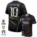 (Embroidered Football Jersey) Fans Edition PSG 26-27 Night Edition Men's Short Sleeve Football Shirt Breathable T-Shirt S-4XL. 