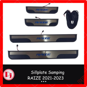 Door Sill Plate / Sillplate Samping Lampu Toyota Raize Tahun 2021 - 2023
