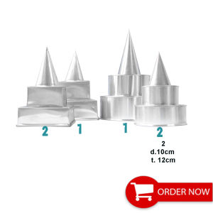 PROMO HARGA LOYANG KUE CETAKAN NASI / TUMPENG MOTIF BOROBUDUR UK. MINI