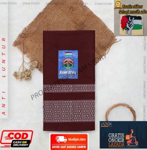 SARUNG PRIA DEWASA SHALAT / SARUNG TERBARU PRIA DEWASA WADIMOR / Sarun Motif Tenun Sisik Naga