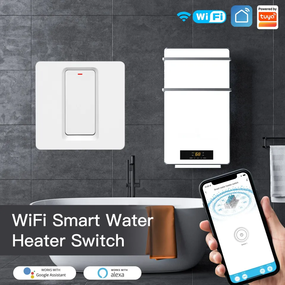 MOES Tuya Smart WiFi Water Heater Boiler Switch Smart Life APP
