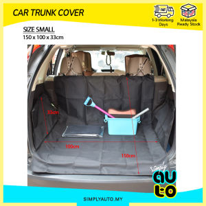 SIMPLYAUTO SUV Car Trunk Cargo Cover for Pet Travel Waterproof Dog Cat Bicycle Dirt Protection Mat Pet Accessories