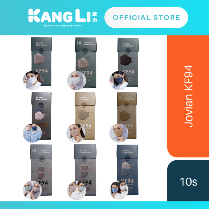 Jovian KF94 Earloop/Headloop Acne Free Face Mask 10s Lazada