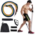 ยางยืดออกกำลัง ยางยืด สายแรงต้าน ออกกำลังกาย Resistance Bands Set สร้างกล้ามเนื้อ. 