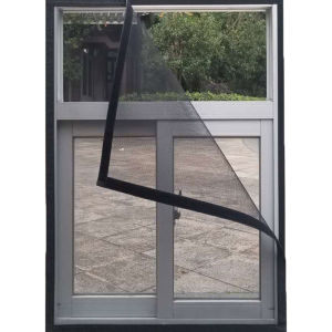 Customizable Nano Invisible Fly Mosquito Screen Net Mesh for Door Window Protect Baby & Family from Insect and Bug(velcro)