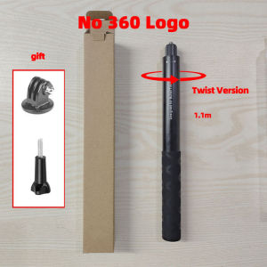 Invisible 1.2m Selfie Stick For DJI OSMO 360 Insta360 X5 / X4 / X3 / ONE X2 / ONE X Camera Bullet Time Bundle Metal Handheld Tripod Aluminum Alloy Panoramic Camera Accessories