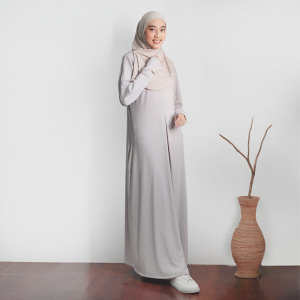 TUBITA - Aska Knit Oats Gamis Dress Rajut Premium