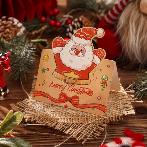 {SG Local} Christmas Fortable Greeting Card 98 x 136mm Christmas Eve Handwritten Blessing Message