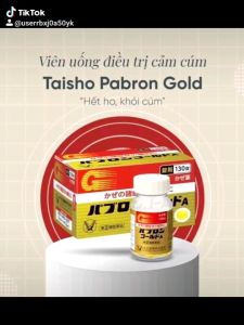 [Date Mới 2028] Viên Uống Giảm CẢM CÚM TAISHO PABRON NHẬT BẢN (HỘP 210 VIÊN) - HÀNG NỘI ĐỊA NHẬT