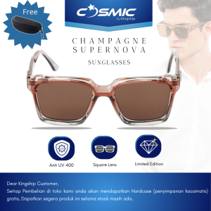 Kingship Cosmic Edition Champagne Supernova Sunglasses
