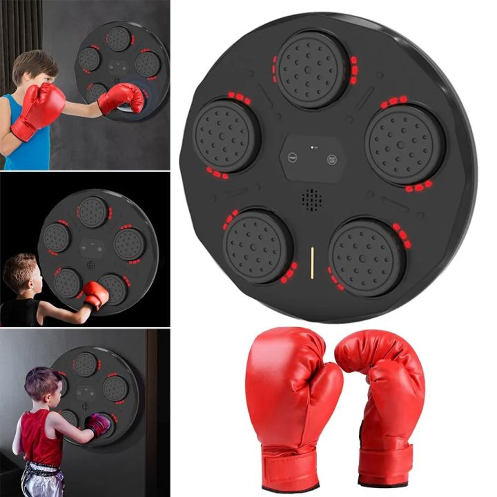 Boxing Training Machine Punch Box, Interactive Boxing Music Workou