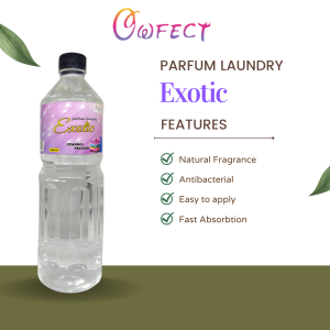 COD BEST SELLER P1 Parfum Laundry aroma EXOTIC Pewangi setrika Pakaian kemasan 1000ml ANTI BAKTERI