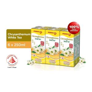 Pokka Chrysanthemum White Tea (6 x 250ML)