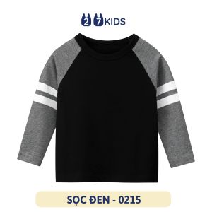 Áo thun dài tay bé trai 27Kids áo thu đông nam 100% Cotton cho trẻ từ 2-10 tuổi BLTS1