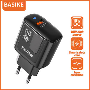Charger 18W Fast Charging Wall Charger QC3.0 Universal untuk Android & Apple