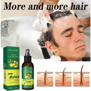 Fast Ginger Hair Growth Serum Anti Hair Loss Baldness Regrowth Hair Care Oil Repair Damaged Scalp Treatment For Women Men2026