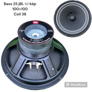Loa bass 25 JBL coil 38 từ kép 100+100 gân mút - loa hát karaoke - 1 củ
