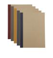 MUJI Notebook B5 6mm Rule 30sheets - Pack of 5books [5colors Binding]. 