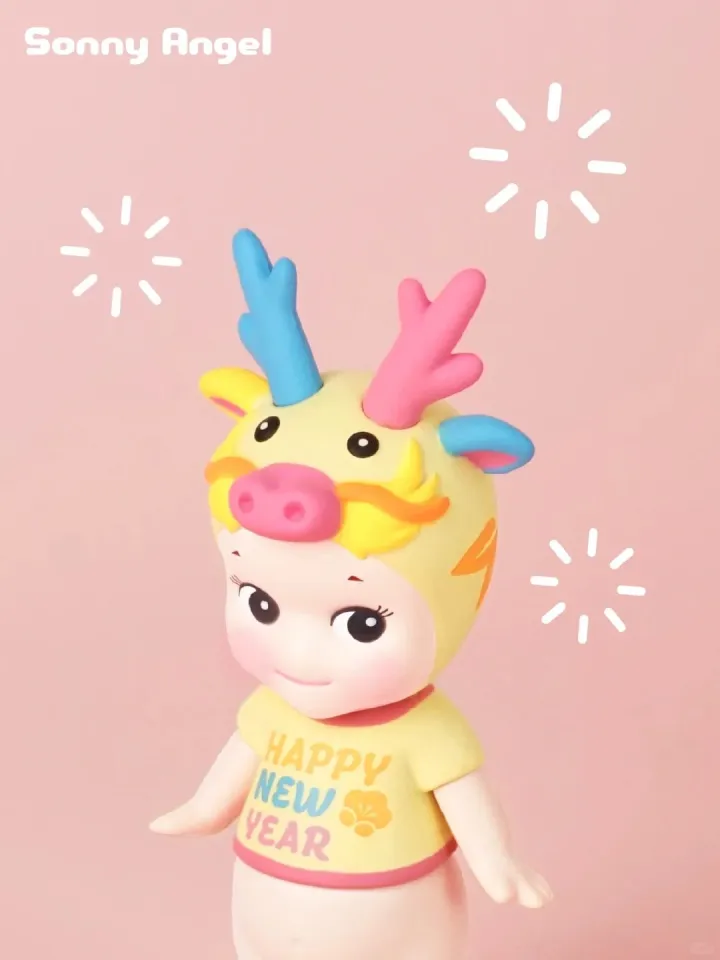 2024 Sonny Angel Dragon Blue Crown pink Crown Commemorative