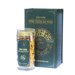 Đông trùng hạ thảo sấy khô 15g Đông trùng hạ thảo cao cấp sấy thăng hoa Nấm Vàng Việt Nam TH15G