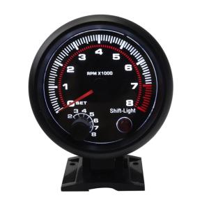 Replacement RPM Tachometers 3.75in Electrical Tachometer for 4/6/8 Cylinder Gasolines Vehicles RPM Gauge with Light