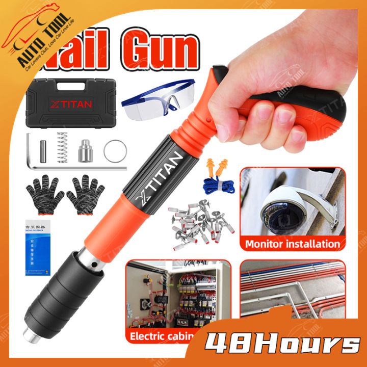 daijCLC Nails Gun Concrete Rivet Tool Steel Wall Anchor Wire Slotting ...