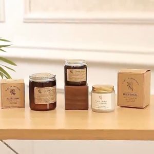 Scented Candles / Natural Soy Wax/ Vegetable Essential Oil / Handmade Fragrance Candle / Weding Souvenir Gift/ New Year