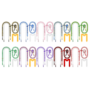 Tốt nghiệp leis Vòng cổ bện tốt nghiệp Sash 2025 thiết lập cho Trường Trung Học Đại Học cử nhân congrats GRAD dụng cụ tiệc
