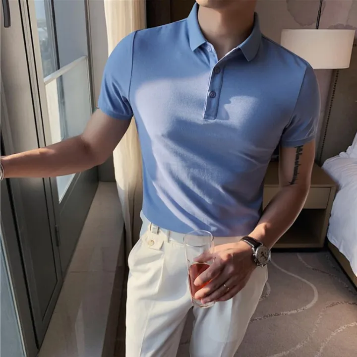 Golf polo hot sale business casual