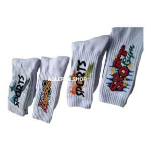 KAOS KAKI SPORT TEBAL ANTI BAU PANJANG SEBITIS  BAYAR DI TEMPAT - KAOS KAKI BUAT BEROLAH RAGA