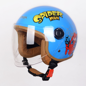 หมวกกันน็อคเด็ก หมวกกันน็อกเด็กสไตล์การ์ตูน ระบายอากาศดี แบบครึ่งใบ ไซส์ adjustable 2-16 ปี 6 สีหมวกกันน๊อค