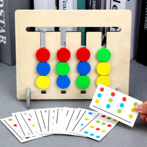 Montessori Wooden Color Sorting Toy 4 Colors Educational Puzzle for Kids Thinking Motor Skills BCCV BCCV