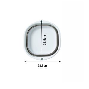 3pcs Multi-Purpose Silicone Basin Foldable Portable Wash Basin Travel And Home Friendly Laundry Basin