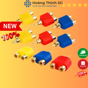 Jack chia AV từ 1 ra 2 Hoa Sen - Rắc Chia AV từ 1 ra 2 - loại tốt