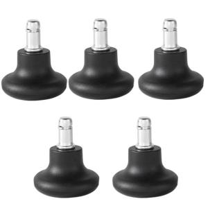 5pcs thực tế mà không cần lăn ghế glides ổn định phù hợp cho hầu hết các vật tư văn phòng và giải pháp chỗ ngồi nhà